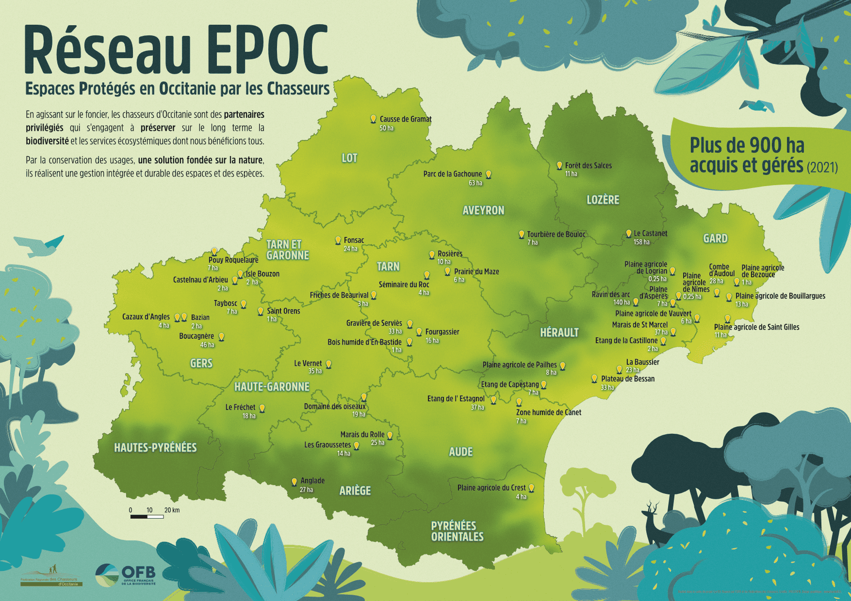 Cyn'EP Phase 2: Chasse Et Espaces Protégés En Occitanie - Fédération ...