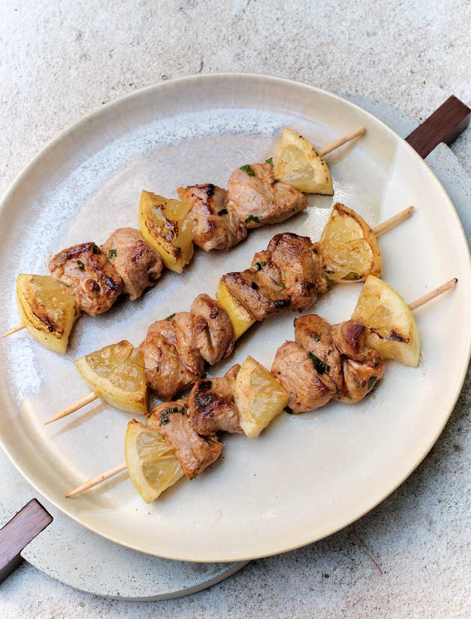 Brochettes de faisan