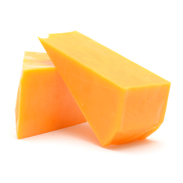 Tranches de cheddar